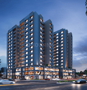 Image of 1811 Sq.ft 3 BHK Apartment / Flat for sale in Shivalik Platinum, Satellite, Ahmedabad for Rs. 16500000
