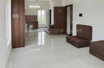Hall Image of 1050 Sq.ft 1 RK Apartment / Flat for rent in Thanisandra Bengaluru for Rs. 19000