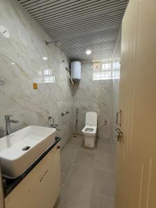 Bathroom Image of 1300 Sq.ft 3 BHK Builder Floor for rent in K R Puram Bengaluru for Rs. 38500