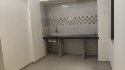 Kitchen Image of 600 Sq.ft 1 BHK Apartment / Flat for sale in Ram Laxman Sadguru Residency, Shilgaon Thane for Rs. 3500000