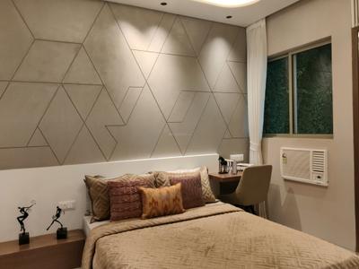 Bedroom Image of 600 Sq.ft 2 BHK Apartment / Flat for sale in Lodha Crown Kolshet, Thane West Thane for Rs. 10900000