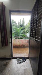 Balcony Image of 850 Sq.ft 1 BHK Apartment / Flat for rent in Pramod Nagar Nashik for Rs. 14000