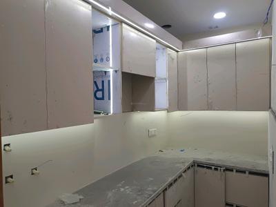 Kitchen Image of 950 Sq.ft 3 BHK Builder Floor for rent in Nawada New Delhi for Rs. 28000
