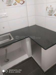 Kitchen Image of 600 Sq.ft 1 BHK Independent House for rent in Kasturi Nagar Bengaluru for Rs. 22000