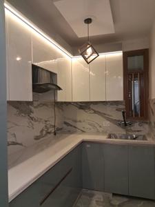 Kitchen Image of 600 Sq.ft 2 BHK Builder Floor for sale in Dwarka Mor New Delhi for Rs. 3800000