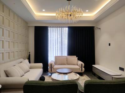 Living Room Image of 1050 Sq.ft 1 BHK Independent House for rent in Ambience Lagoon, DLF Phase 3 Gurgaon for Rs. 36500