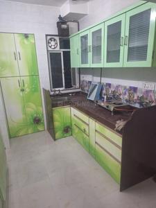 Kitchen Image of 527 Sq.ft 1 BHK Apartment / Flat for sale in Kashish Park, Dharamveer Nagar Thane for Rs. 9200000