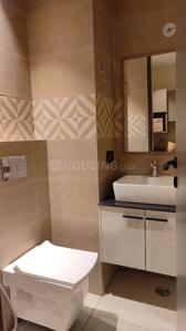 Bathroom Image of 402 Sq.ft 1 RK Apartment / Flat for rent in Noida Extension Greater Noida for Rs. 30000
