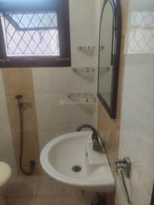 Bathroom Image of 350 Sq.ft 1 RK Independent House for rent in Sector 26 Noida for Rs. 20000