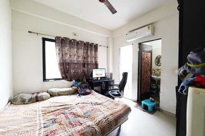 Bedroom Image of 990 Sq.ft 2 BHK Apartment / Flat for sale in Chandlodia Ahmedabad for Rs. 4500000