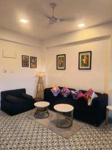 Bedroom Image of 970 Sq.ft 1.5 BHK Apartment / Flat for rent in Marna Siolim Goa for Rs. 65000