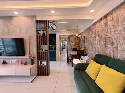 Hall Image of 1650 Sq.ft 3 BHK Apartment / Flat for sale in Bokhara Orient Hill View, Mohammed Wadi Pune for Rs. 12300000