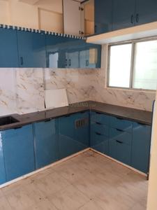 Kitchen Image of 1000 Sq.ft 1 BHK Apartment / Flat for rent in Rajendra Nagar Indore for Rs. 13000