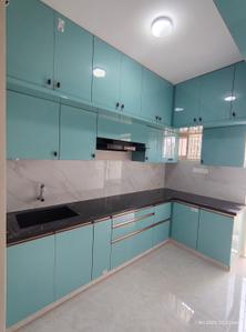 Kitchen Image of 1450 Sq.ft 3 BHK Apartment / Flat for rent in R.K. Hegde Nagar Bengaluru for Rs. 40000