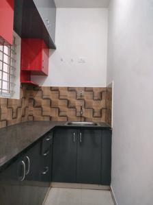 Kitchen Image of 550 Sq.ft 1 BHK Independent House for rent in Brookefield Bengaluru for Rs. 23000