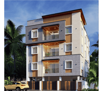 Image of 945 Sq.ft 2 BHK Apartment / Flat for sale in Nanganallur, Chennai for Rs. 11340000