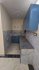 Kitchen Image of 1100 Sq.ft 3 BHK Builder Floor for sale in Laxmi Nagar New Delhi for Rs. 8600000