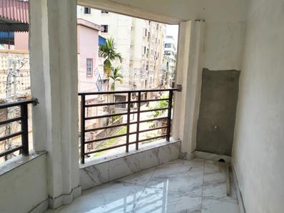 Balcony Image of 1100 Sq.ft 3 BHK Apartment / Flat for sale in Rishra Hooghly for Rs. 3000000