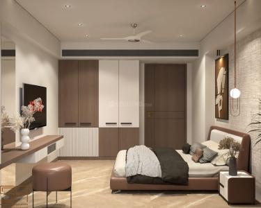 Bedroom Image of 5500 Sq.ft 4 BHK Apartment / Flat for rent in Venus Pashmina, Bodakdev Ahmedabad for Rs. 250000