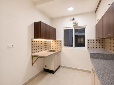 Kitchen Image of 1600 Sq.ft 3 BHK Apartment / Flat for rent in Assetz Marq, Kannamangala - Whitefield Hoskote Road Bengaluru for Rs. 70500