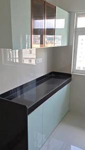 Kitchen Image of 550 Sq.ft 1 BHK Apartment / Flat for rent in Signature By Peridot, Andheri West Mumbai for Rs. 70000