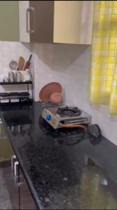 Kitchen Image of 1200 Sq.ft 1 RK Builder Floor for rent in Gomti Nagar Lucknow for Rs. 12000