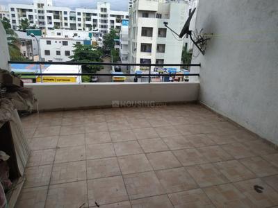 Balcony Image of 1110 Sq.ft 2 BHK Apartment / Flat for rent in Khushbu Soham Residency Building B And C, Pimple Saudagar Pune for Rs. 27500