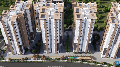 Image of 1577 Sq.ft 2.5 BHK Apartment / Flat for sale in Aparna Cyber Heights, Osman Nagar, Hyderabad for Rs. 13700000