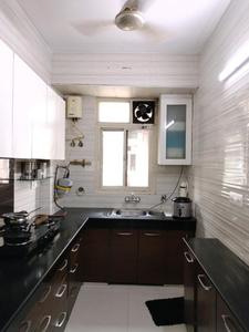 Kitchen Image of 1000 Sq.ft 2 BHK Apartment / Flat for rent in Reputed Shri Hari Apartment, Sector 12 Dwarka New Delhi for Rs. 40000