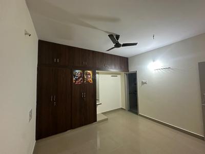 Bedroom Image of 700 Sq.ft 2 BHK Builder Floor for rent in Amrutahalli Bengaluru for Rs. 19500