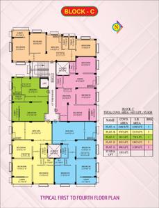 Image of 778 Sq.ft 2 BHK Apartment / Flat for sale in Supertech Complex, Chandannagar, Hooghly for Rs. 2723000