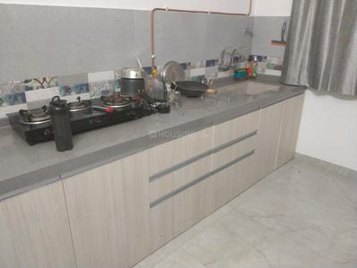 Kitchen Image of Private room in a 2bhk in Kharadi, Pune