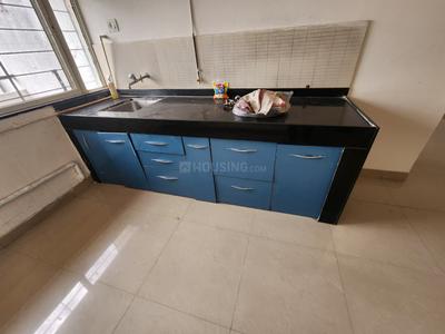 Kitchen Image of 850 Sq.ft 2 BHK Apartment / Flat for rent in Kumar Park Infinia B1 And B2, Fursungi Pune for Rs. 25000