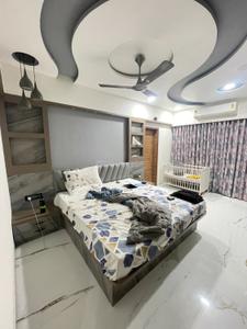 Bedroom Image of 2630 Sq.ft 4 BHK Apartment / Flat for rent in Swagat Agacia, Sargasan Gandhinagar for Rs. 62999