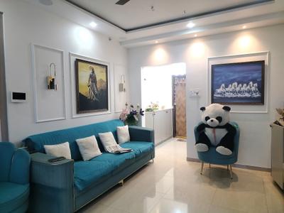 Living Room Image of 1100 Sq.ft 2 BHK Apartment / Flat for rent in Three Jewels, Kondhwa Budruk Pune for Rs. 20000
