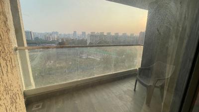Balcony Image of 1550 Sq.ft 3 BHK Apartment / Flat for rent in Amar Serenity Wing A B C And D, Pashan Pune for Rs. 55000