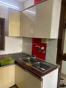 Kitchen Image of 1250 Sq.ft 3 BHK Apartment / Flat for rent in DDA Navniti Apartments, Patparganj New Delhi for Rs. 45000