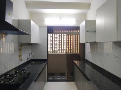 Kitchen Image of 950 Sq.ft 2 BHK Apartment / Flat for sale in Evershine Amavi 303, Virar West Virar for Rs. 6500000