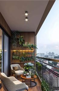 Balcony Image of 2490 Sq.ft 3 BHK Apartment / Flat for sale in Gota Ahmedabad for Rs. 18300000