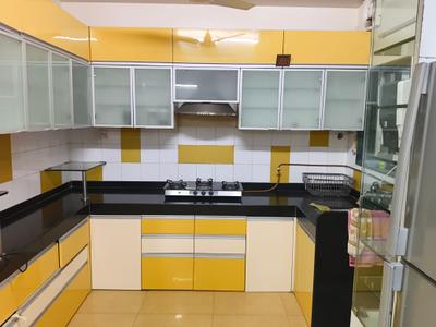 Kitchen Image of 1500 Sq.ft 3 BHK Apartment / Flat for sale in Nyati Defence Enclave, Mohammed Wadi Pune for Rs. 11000000