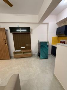 Hall Image of 610 Sq.ft 1 BHK Apartment / Flat for rent in Brookefield Bengaluru for Rs. 27100