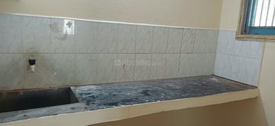 Kitchen Image of 530 Sq.ft 1 BHK Builder Floor for rent in Ekkatuthangal Chennai for Rs. 14000