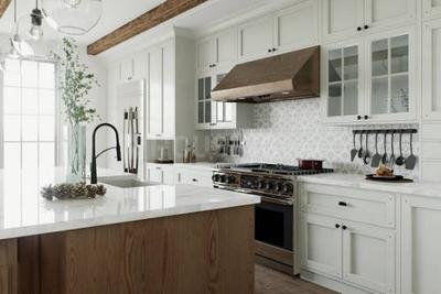 Kitchen Image of 1715 Sq.ft 3 BHK Apartment / Flat for sale in Ideal Sriyam, Puppalaguda Hyderabad for Rs. 12500000