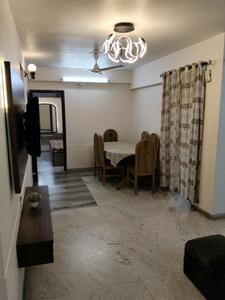 Dining Area Image of 1200 Sq.ft 2 BHK Apartment / Flat for rent in Bodakdev Ahmedabad for Rs. 40000