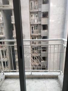 Balcony Image of 585 Sq.ft 1 BHK Apartment / Flat for rent in Aditya Urban Homes, Bamheta Village Ghaziabad for Rs. 12999