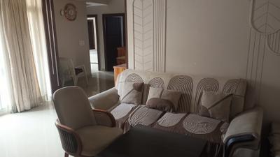 Living Room Image of 1380 Sq.ft 3 BHK Apartment / Flat for sale in Keltech Golf Vista, Crossings Republik Ghaziabad for Rs. 12000000