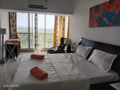 Bedroom Image of 1160 Sq.ft 2 BHK Apartment / Flat for rent in Devashri Sun n Sand, Candolim Goa for Rs. 45000
