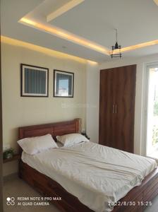 Bedroom Image of 1600 Sq.ft 3 BHK Apartment / Flat for rent in Om Shree Platinum, Tajganj Agra for Rs. 25000