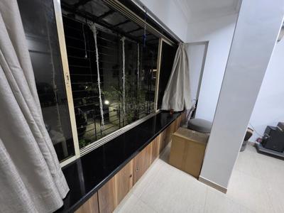 Balcony Image of 700 Sq.ft 1 BHK Apartment / Flat for rent in Kalyan Complex, Andheri West Mumbai for Rs. 57500