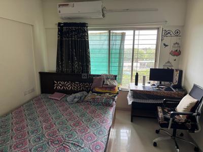 Bedroom Image of 661 Sq.ft 1 BHK Apartment / Flat for rent in Ram Society, Yerawada Pune for Rs. 24000